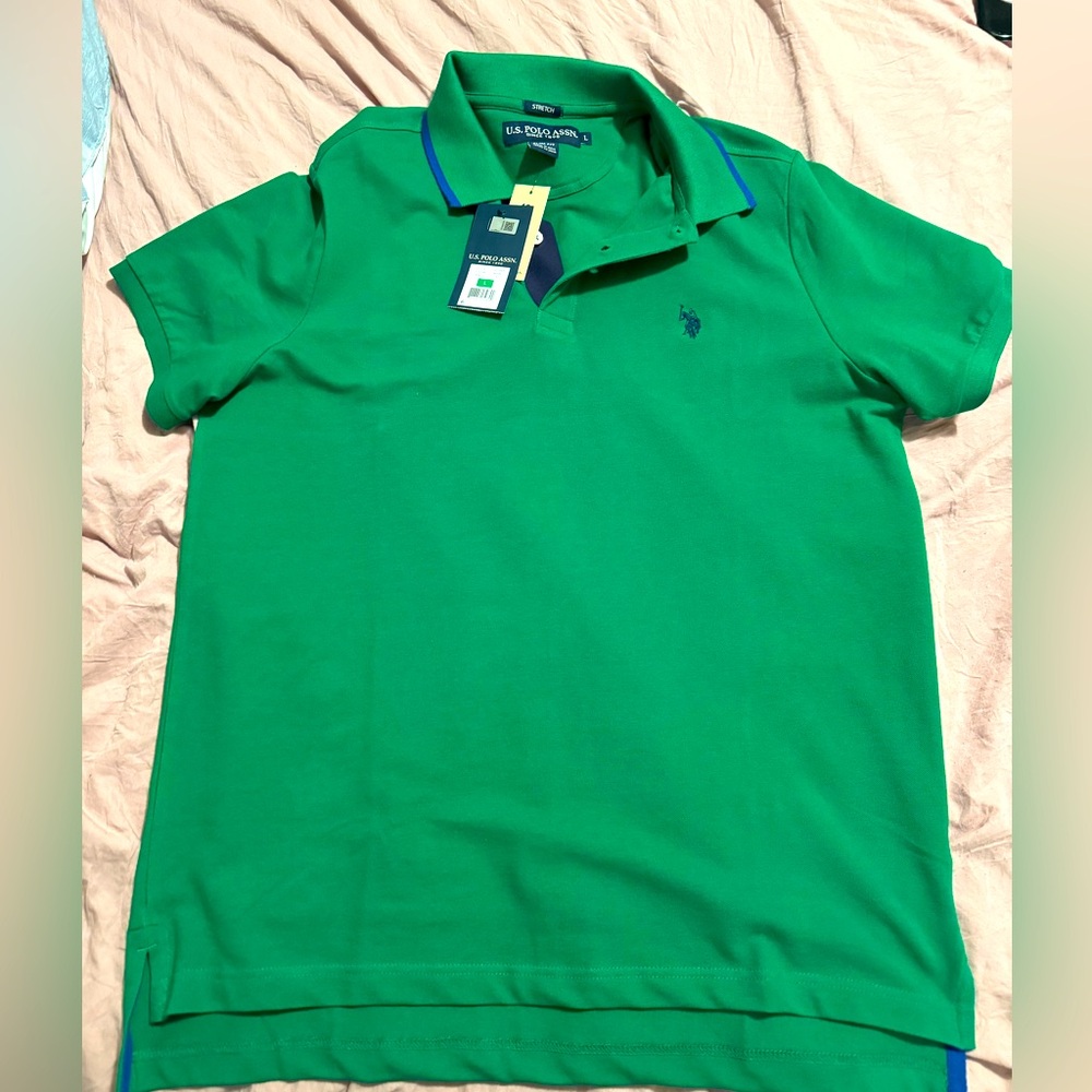 U.S. Polo Assn Men's Polo Shirt - Green